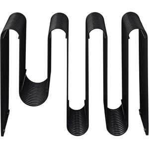 Curva tijdschriftenrek zwart