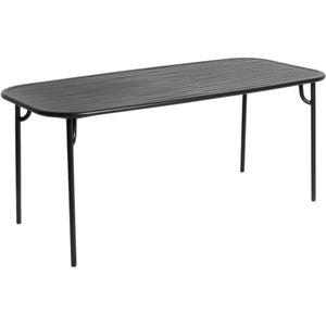 Petite Friture Week-end Tuintafel 180x85 Black