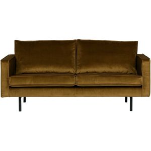 BePureHome Rodeo Velvet Bank 2,5-zits Honing Geel