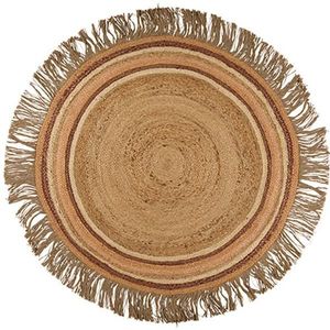 Tapis Petit Round Tess Vloerkleed 110 x 110 cm Rust