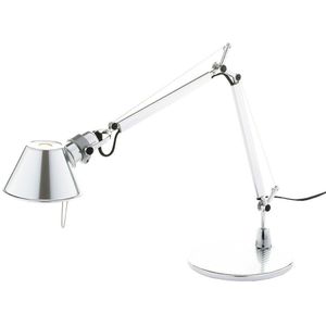 Artemide Tolomeo Micro Bureaulamp Retrofit Gepolijst Aluminium