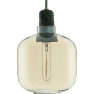 Normann Copenhagen Amp Lamp Hanglamp SmallØ14 Goud/groen