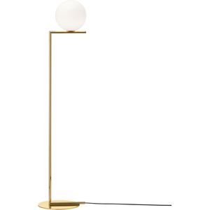Flos IC Lights F1 Vloerlamp 10 Anniversary 24K Gold