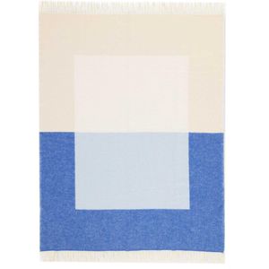 Echo Throw plaid 170x130 blauw