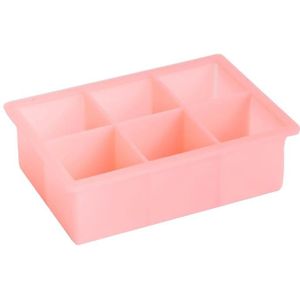 Hay IJsblokjes Vorm 6 Blokjes XXL Pink
