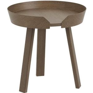 Muuto Around Coffee Bijzettafel Small 45 Stained Dark Brown