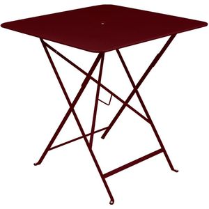 Fermob Bistro Tuintafel 71x71 Black Cherry