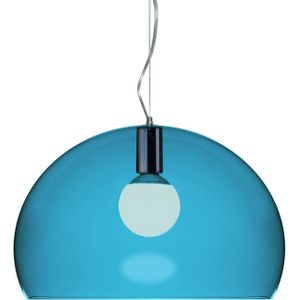 Kartell FL/Y Hanglamp Petroleumblauw