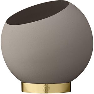 Globe bloempotØ17 taupe