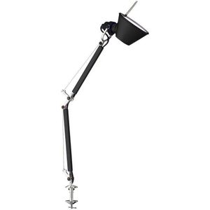 Artemide Tolomeo Micro Klemlamp Retrofit Zwart