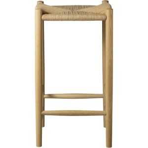 FDB Møbler J164C Barkruk H67 Eiken Naturel