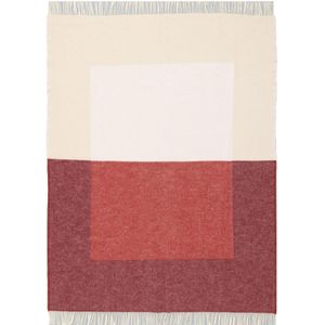 Echo Throw plaid 170x130 rood