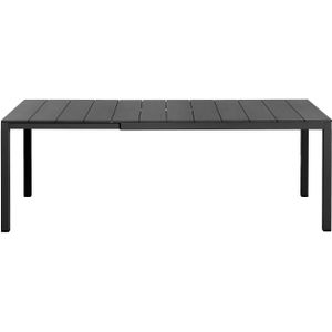 Nardi Rio Alu Uitschuifbare Tuintafel 140/210x100 Anthracite