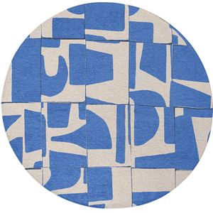 Louis de Poortere - Craft Papercut Round Campanula 9358 - Ø 140 cm