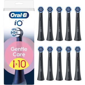 Oral-B iO Series Gentle Care Opzetborstels Zwart  10 Stuks