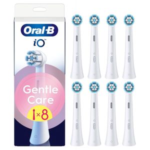 Oral-B iO Series Gentle Care Opzetborstels Wit  8 Stuks