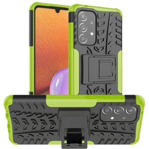 Samsung Galaxy A33 Hoesje - Coverup Rugged Kickstand Back Cover - Groen