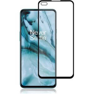 OnePlus Nord Screen Protector - Full-Cover Tempered Glass - Zwart