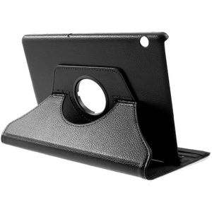 Huawei MediaPad T5 10 Hoesje - 360 Rotating Book Case - Zwart