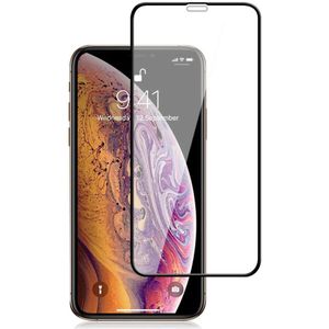 iPhone 11 Screen Protector - Full-Cover Tempered Glass - Zwart