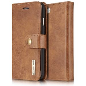 iPhone X / Xs Hoesje - DG.MING 2-in-1 Book Case & Back Cover - Bruin