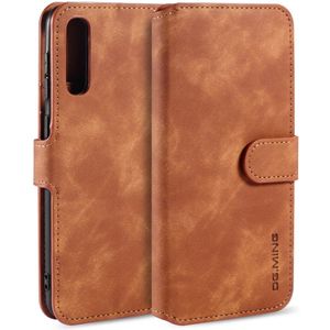 Samsung Galaxy A10 Hoesje - DG.MING Luxe Book Case - Bruin