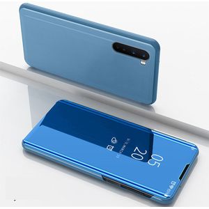 OnePlus Nord Hoesje - Coverup Mirror View Case - Lichtblauw