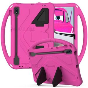 Samsung Galaxy Tab S7 FE / S7 Plus / S8 Plus Hoesje - ShockProof Kids Case - Roze