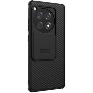 OnePlus 12R Hoesje - Nillkin CamShield Pro Back Cover - Zwart