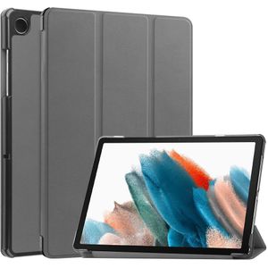 Samsung Galaxy Tab A9 Hoesje - Tri-Fold Book Case met Wake/Sleep - Grijs