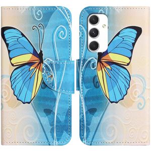 Samsung Galaxy A16 Hoesje - Coverup Book Case - Blauwe Vlinder