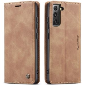 Samsung Galaxy S22 Plus Hoesje - CaseMe Book Case - Bruin