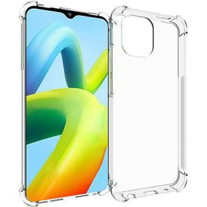 Xiaomi Redmi A1 / A2 Hoesje - Coverup TPU Back Cover met AirBag Corners - Transparant