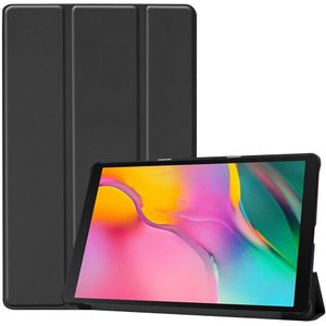 Samsung Galaxy Tab A 10.1 (2019) Hoesje - Tri-Fold Book Case - Zwart