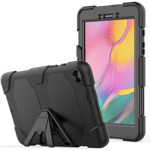 Samsung Galaxy Tab A 8.0 (2019) Hoesje - Heavy Duty Case - Zwart