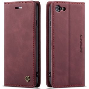 iPhone SE (2022/2020), iPhone 8 / 7 Hoesje - CaseMe Book Case - Bordeaux