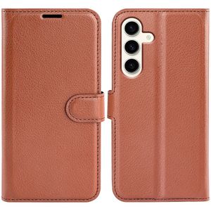 Samsung Galaxy S24 Plus Hoesje - Coverup Book Case - Bruin