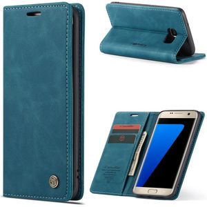 Samsung Galaxy S7 Edge Hoesje - CaseMe Book Case - Blauw