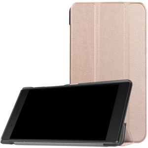 Lenovo Tab 4 7 Essential Hoesje - Tri-Fold Book Case - Rose Gold