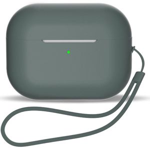AirPods Pro 2 Hoesje - Coverup Siliconen Case - Donkergroen
