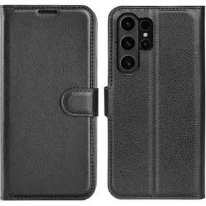Samsung Galaxy S24 Ultra Hoesje - Coverup Book Case - Zwart