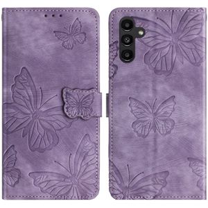 Samsung Galaxy A36 Hoesje - Coverup Vlinders Book Case - Paars