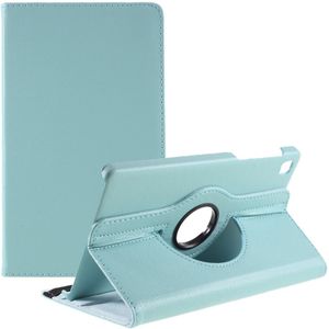 Samsung Galaxy Tab A7 Lite Hoesje - 360° Rotating Book Case - Lichtblauw