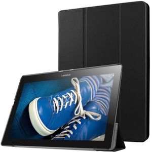 Lenovo Tab 2 A10-30 Hoesje - Tri-Fold Book Case - Zwart