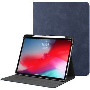 iPad Pro 11 (2018) Hoesje - Luxe Book Case - Blauw