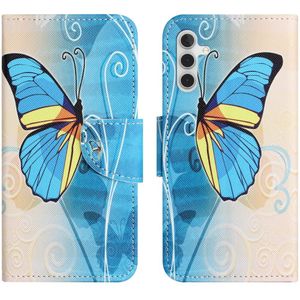 Samsung Galaxy A05s Hoesje - Coverup Book Case - Blauwe Vlinder