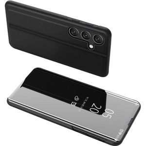 Samsung Galaxy A54 Hoesje - Mirror View Case - Zwart