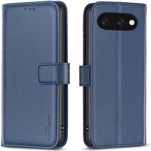 Google Pixel 9a Hoesje - BINFEN Book Case - Blauw