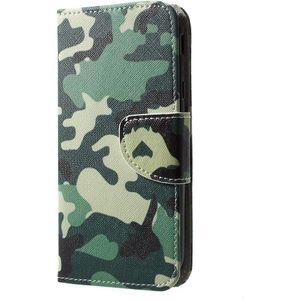 Samsung Galaxy J3 (2017) Hoesje - Book Case - Camouflage