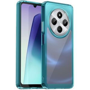 Xiaomi Redmi 14C Hoesje - Coverup Transparant ShockProof TPU Back Cover - Blauw